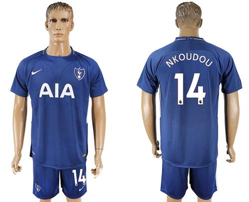 Tottenham Hotspur #14 Nkoudou Away Soccer Club Jersey